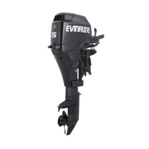 Best 2017 Evinrude 15 HP E15RG4 Outboard Motor