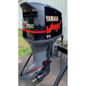 2003 Yamaha 250 HP 3.1L OX66 VMax V6 EFI 2 Stroke 20″ (Long Shaft) Outboard Motor