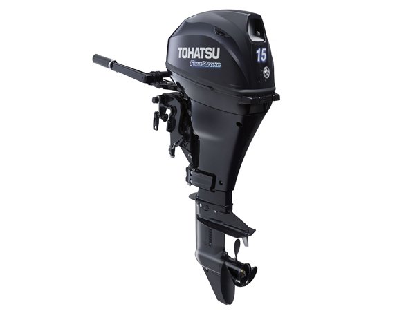 2017 Tohatsu 15 HP MFS15DS Outboard Motor