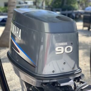 2005 Yamaha 90 HP 3 Cylinder 2 Stroke 20″ Carbureted Outboard Motor