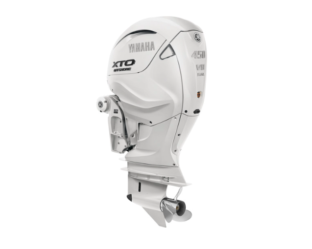 Yamaha 450hp White XTO Offshore Outboard | LXF450ESA2