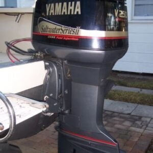 2001 Yamaha 250 HP Saltwater Series II 6-Cylinder EFI 2-Stroke 25″(X) Outboard Motor