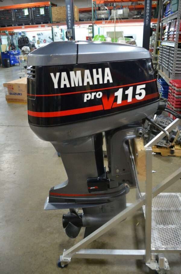 1994 Yamaha 115 HP V4 Carbureted 2 Stroke 20″ (Long Shaft) Outboard Motor