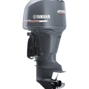 2001 Yamaha 200 HP Saltwater Series II OX66 V6 EFI 2 Stroke 25″ (Extra Long Shaft) Outboard Motor.